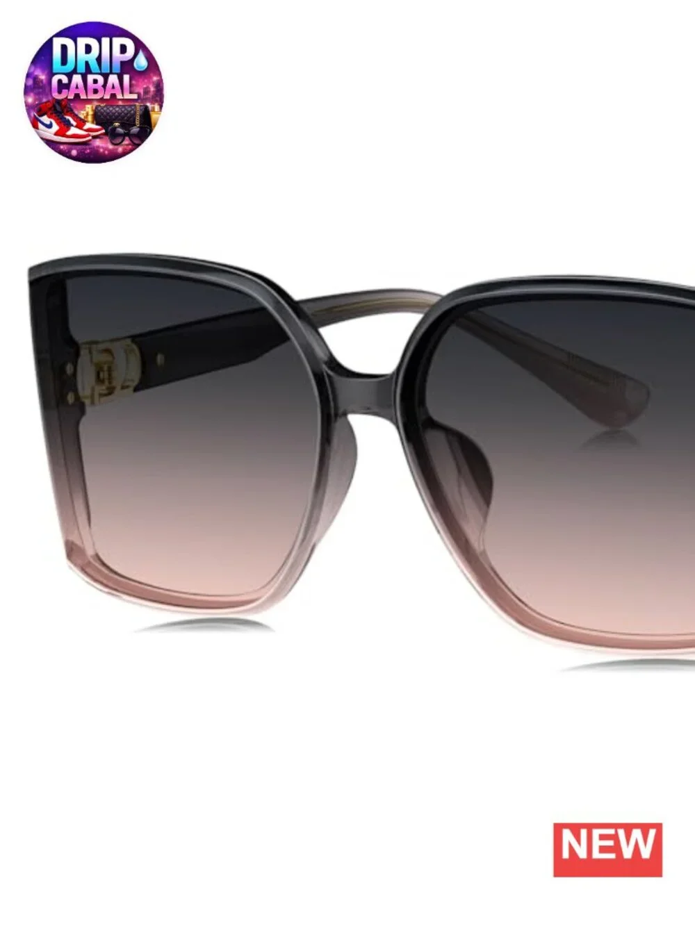 Oversized Wrap-around Polarized Sunglasses TR Frame Impact Resistant Lenses